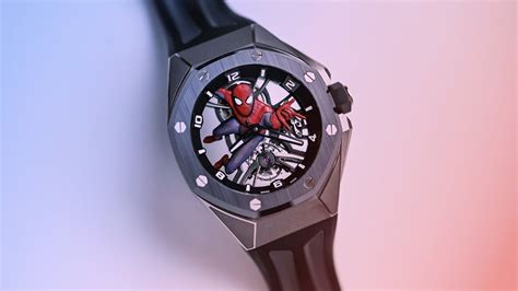 audemars spider man watch